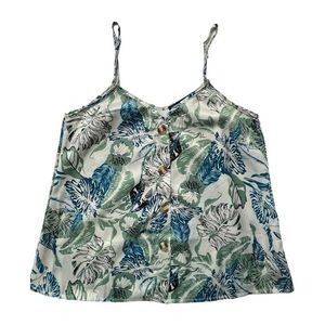 Zanzea Womens Camisole Cami Top Multicolor Floral Spaghetti Strap V Neck L